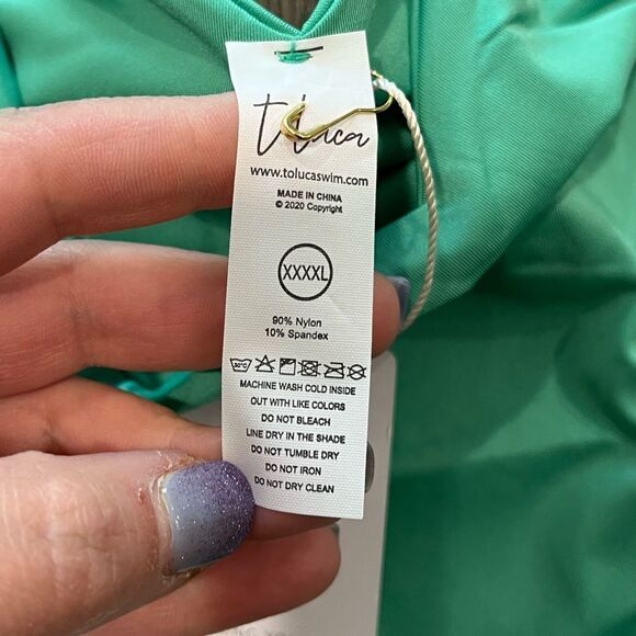 NWT Toluca Vesta Mini Bikini Bottom Vine Size 4X - Picture 5 of 7